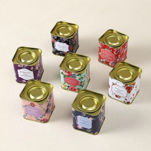Creative Sealed Food Grade Tea Coffee Tin Box