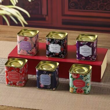 Creative Sealed Food Grade Tea Coffee Tin Box
