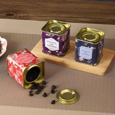 Creative Sealed Food Grade Tea Coffee Tin Box