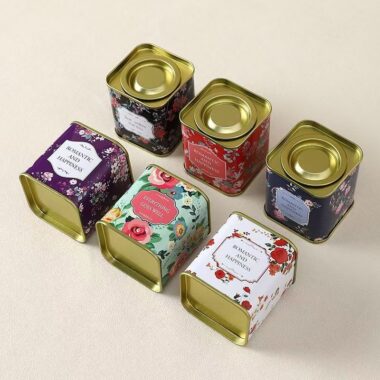 Creative Sealed Food Grade Tea Coffee Tin Box