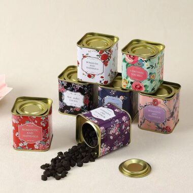 Creative Sealed Food Grade Tea Coffee Tin Box