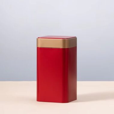 Colorful Food Grade Tea Tin Box for Loose Leaf Tea