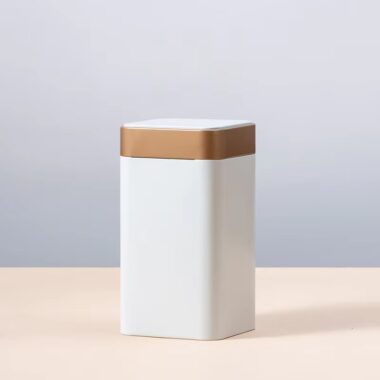 Colorful Food Grade Tea Tin Box for Loose Leaf Tea