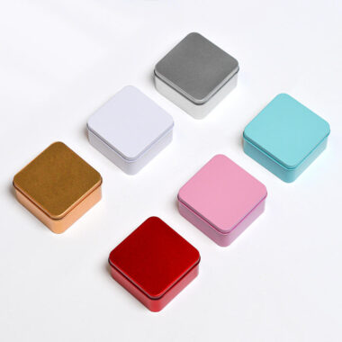 Creative Multi-Shape Candy Chocolate Tea Cookie Tin Box