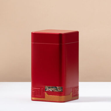 New Food Grade Metal Tea Tin Box with Lid