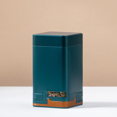 New Food Grade Metal Tea Tin Box with Lid