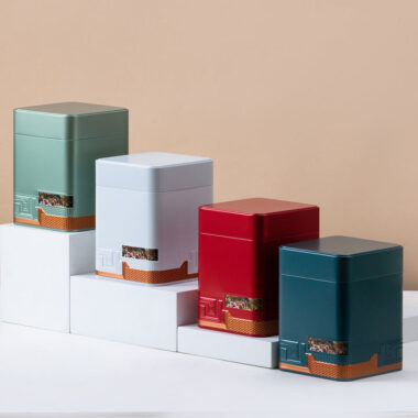 New Food Grade Metal Tea Tin Box with Lid