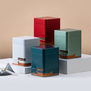 New Food Grade Metal Tea Tin Box with Lid