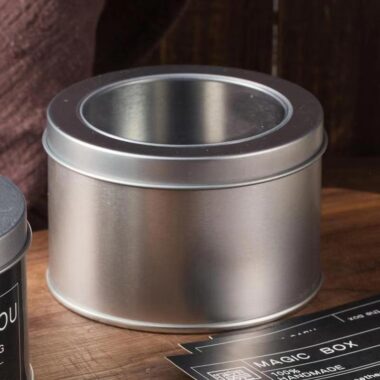 Food Grade Round Cake and Cookie Tin Box