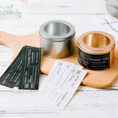 Food Grade Round Cake and Cookie Tin Box