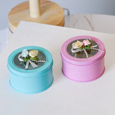 DIY Multicolor Candy and Chocolate Gift Custom Tin Box