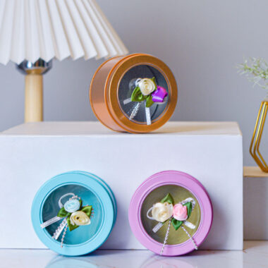 DIY Multicolor Candy and Chocolate Gift Custom Tin Box