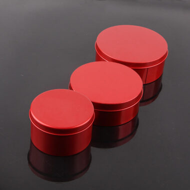 Luxury Red Candy Cookie Chocolate Gift Tin Box Wholesale