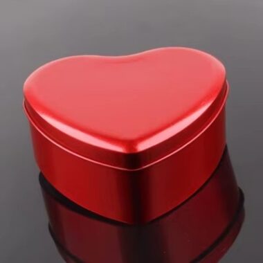 Luxury Red Candy Cookie Chocolate Gift Tin Box Wholesale