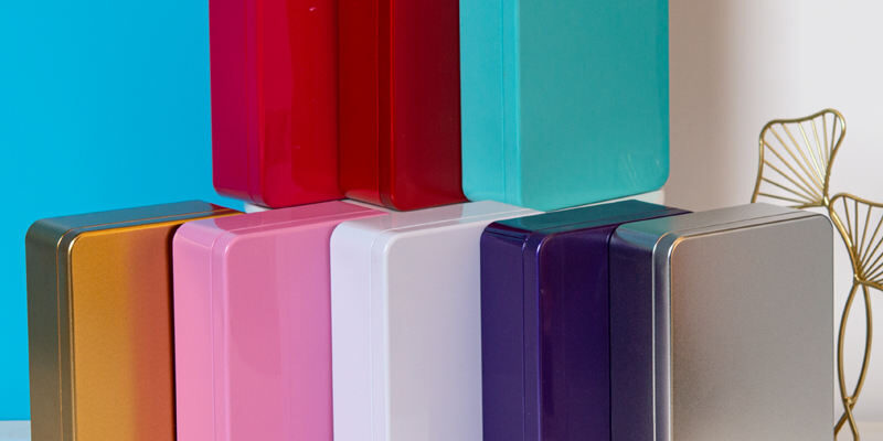 High Quality Rectangle Holiday Gift Candy Chocolate Tin Box