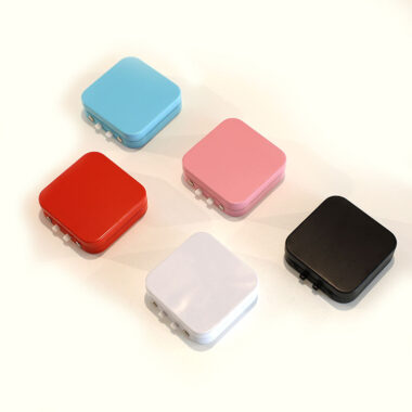 Rectangle Empty Hinged Tea Candy Tin Box