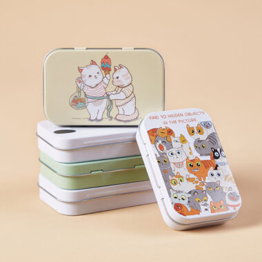 Multi Size Silver Tin Box for Tea and Candy Packaging
