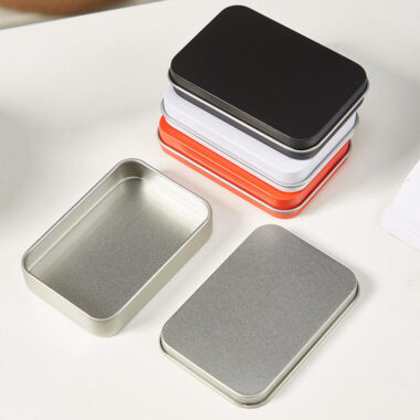 Multi Size Silver Tin Box for Tea and Candy Packaging